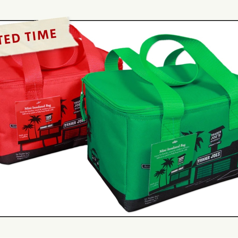Trader joes Mini insulated bag